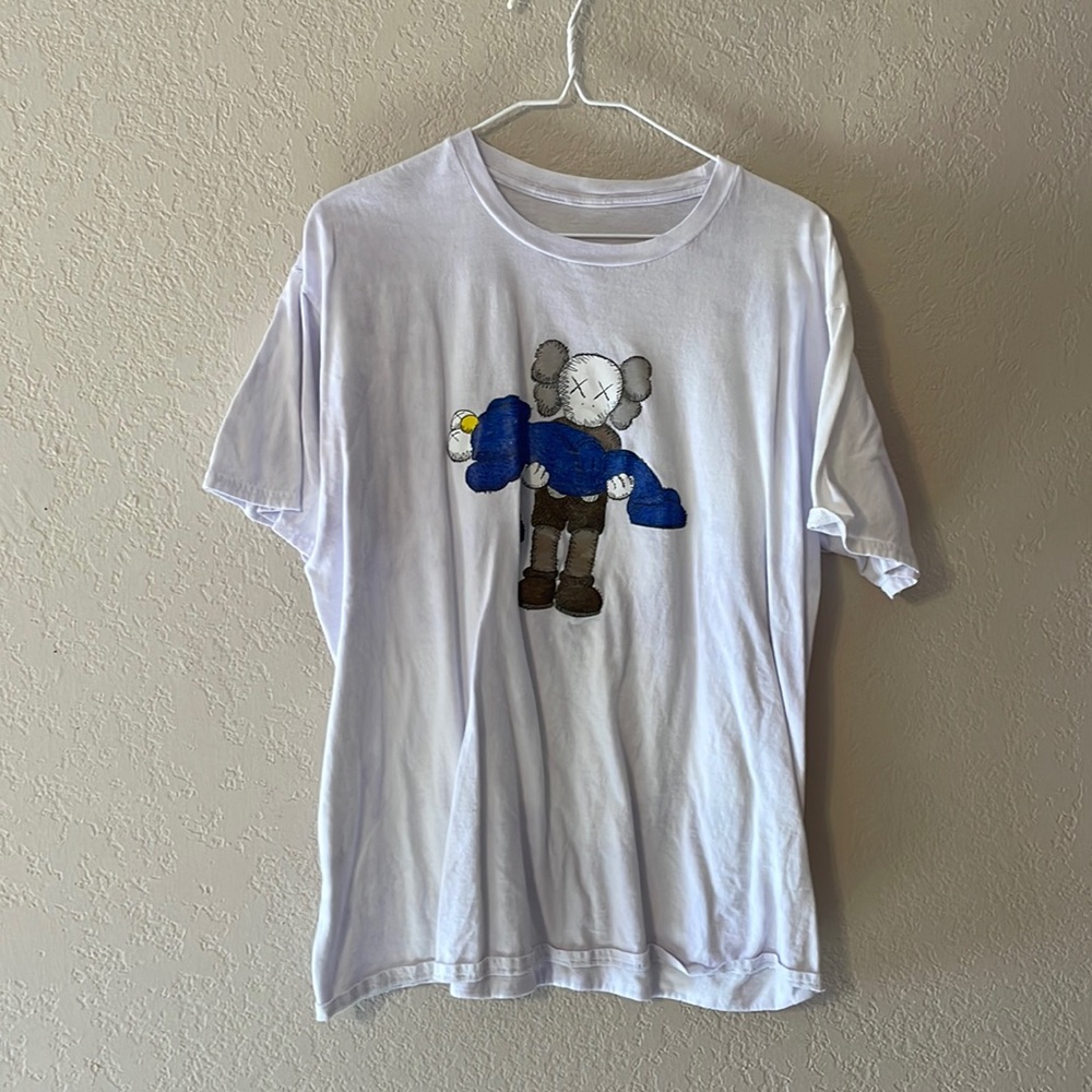 White Kaws Tee